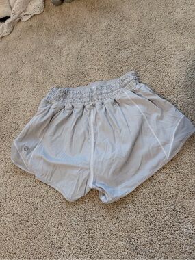 lululemon athletica Light Gray Women’s Athletic Shorts